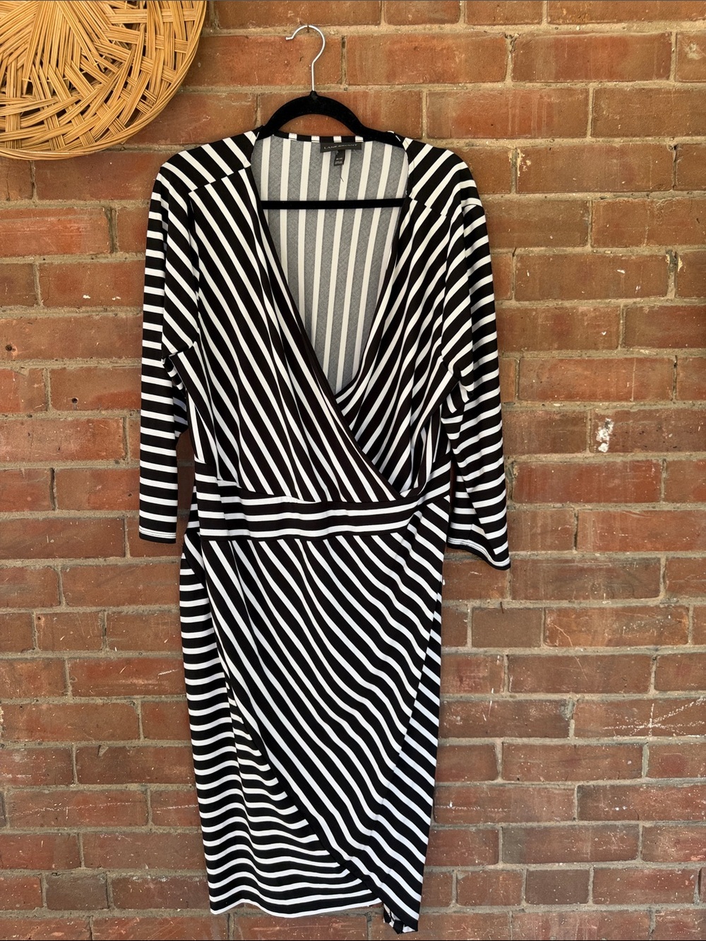 Black & White Striped Dress